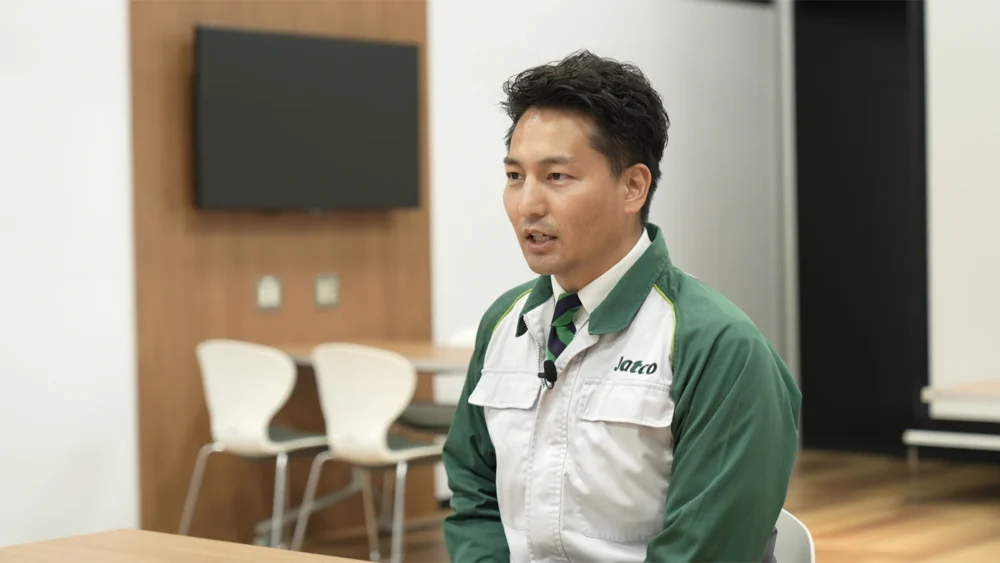 ジヤトコ株式会社 イノベーション技術開発部 佐伯さん